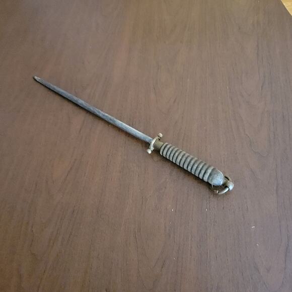 Antique 14" Steel J. A. HENCKELS Knife Sharpening Steel Rod Sharpener Rod - Picture 1 of 11